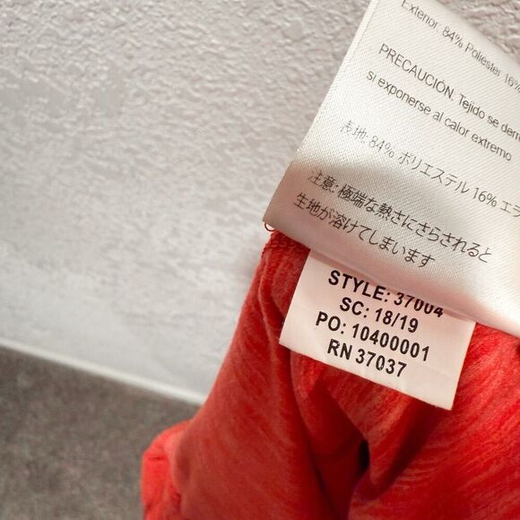 Obermeyer Girls Cora FLC Hoodie Girls Large Long Sleeve Coral Base Layer Ski - Picture 9 of 12